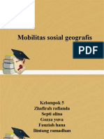 Mobilitas Sosial Geografis