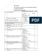 Questionnaire English Version: Answers Allowed)