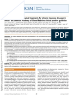 Behavioral and Psychological Treatments For Chronic Insomnia Disorder in Adults: An American Academy of Sleep Medicine Clinical Practice Guideline