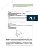 Práctica 6 - Características No Ideales Del Amplificador