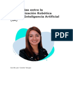 Diferencias Entre La Automatización Robótica (RPA) y Inteligencia Artificial (IA)