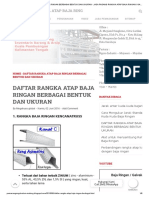 DAFTAR RANGKA ATAP BAJA RINGAN BERBAGAI BENTUK DAN UKURAN - JASA PASANG RANGKA ATAP BAJA RINGAN _ GALVALUM DI MALANG