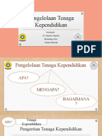 Pengelolaan Tenaga Kependidikan