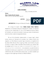 Carta Notarial