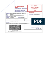 Nota de Credito Jotgr Ugarte