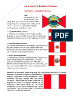 Historia Bandera Peruana