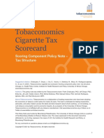 Tobacco Tax Scorecard 2021