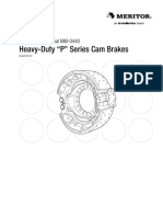 Heavy-Duty "P" Series Cam Brakes: Maintenance Manual MM-0440