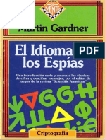 01 - El Idioma de Los Espias - Martin Gardner