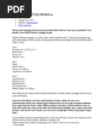 Download LATIHAN UNTUK PEMULA by Volva Idris SN51105300 doc pdf