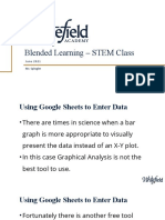 Using Google Sheets To Enter Data