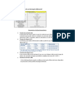 Caracteristicas y Parametros