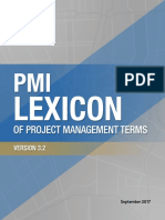 PMI Lexicon Pm Terms