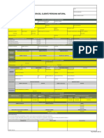 Ficha de Identificación de Cliente Natural