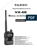 Manual Yaesu VX-6