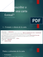 Cómo escribir o redactar una carta formal