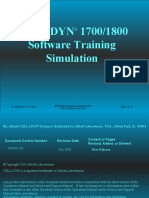 Cell-Dyn 1700/1800 Software Training Simulation
