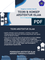 Pai 2a - Teori & Konsep Arsitektur Islam