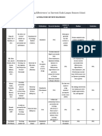 Literature Review Matrix