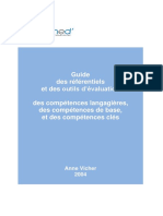 Guide Des Référentiels Et Des Outils D'évaluation Des Compétences Langagières, Des Compétences de Base, Et Des Compétences Clés