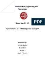 Bangladesh University of Engineering and Technology: Course No.: EEE 415