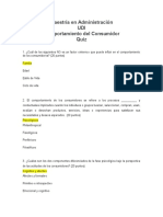 Quiz (Comportamiento Del Consumidor)