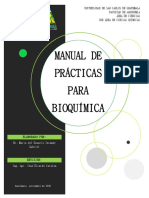 Manual Laboratorio de Bioquimica. Presentacion de Practicas Virtuales. Revisado 2021