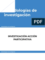 TDCV3 - 2020 - Metodologías de Investigación Acción