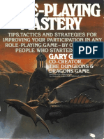 Role Playing Mastery - Gary Gygax