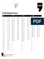 ECCE Sample C Key PDF
