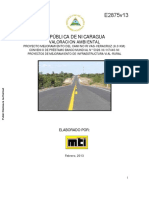 Proyecto Mejoramiento de Via