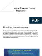Physiologic Variety of Pregnence