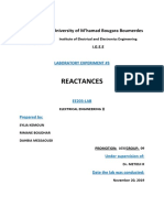 Reactances: University of M'hamad Bougara Boumerdes