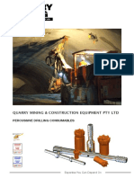 Quarry Mining & Construction Equipment Pty LTD Percussive Drilling Consumables