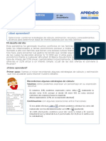 Ficha de Trabajo Semana4-1 5° Secundaria Matemática