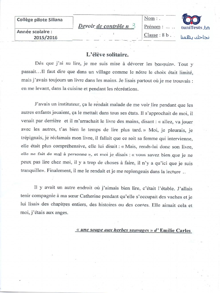 Je Comprends et J'applique Français - 8ème Année de Base