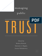 Barbara Kożuch, Sławomir J. Magala, Joanna Paliszkiewicz - Managing Public Trust-Springer International Publishing - Palgrave Macmillan (2018)