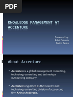 Download Knowledge Management at Accenture by rohitpatel203 SN51107499 doc pdf