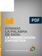 Oyendo La Palabra de Dios