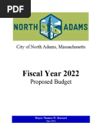 North Adams FY2022 Budget Proposal