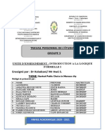 Tpe Introduction A La Logigue