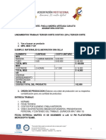 Lineamientos Trabajo Final Costos I