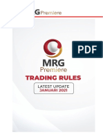 MRG Premiere Trading Account Types