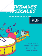 Actividades Musicales para La Casa