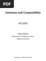 Automata and Computability