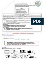 Guía #1 de Infomatica y Tecnologia 1°cristina