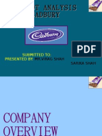 SWOT analysis of Cadbury's entry into the French market