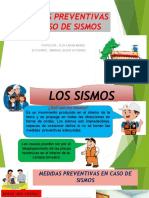 Prevencion en Caso de Sismos