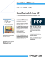 Quantification in LC and GC: Analytical Chemistry