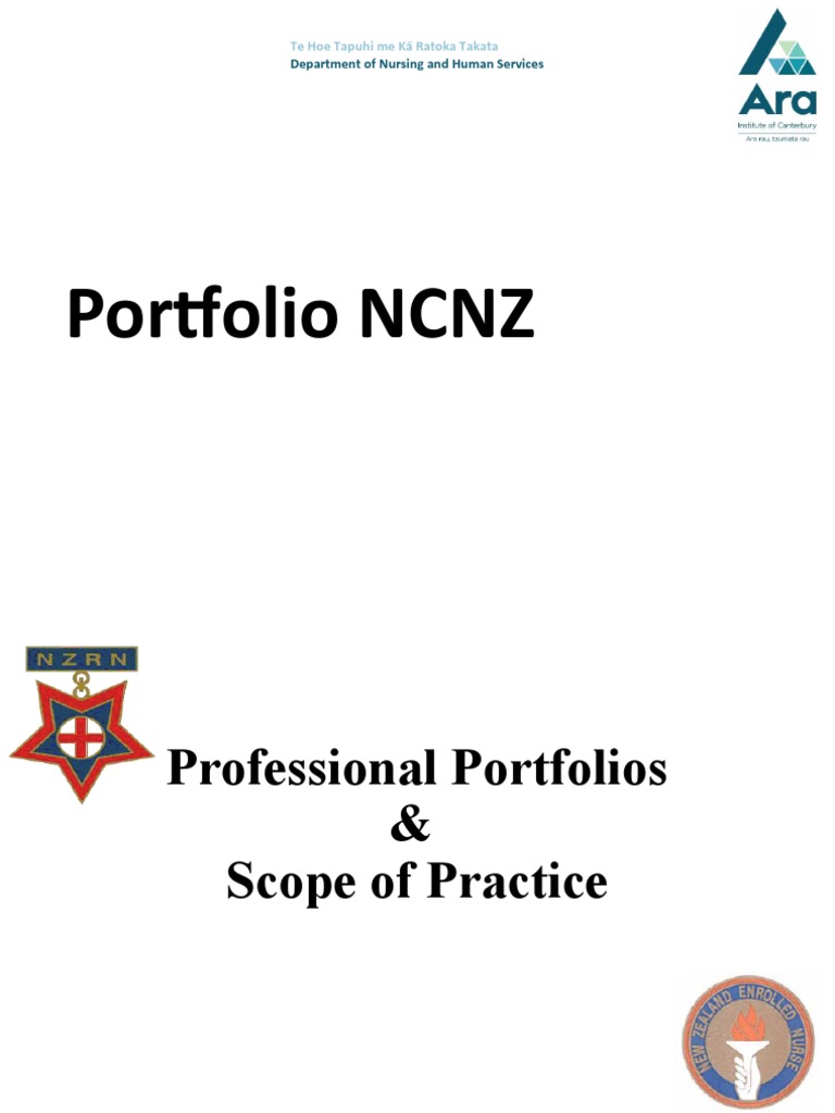 NCNZ Portfolio Guidelines for Nurses | PDF | Performance Appraisal ...